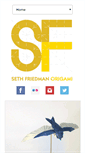 Mobile Screenshot of friedmanorigami.com